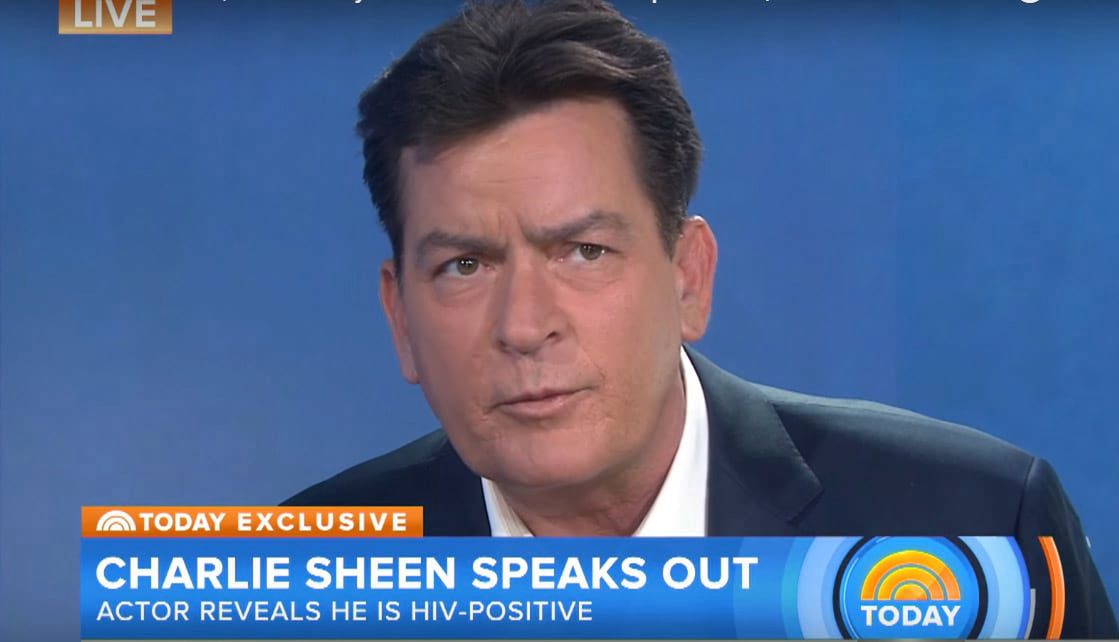 Charlie Sheen zdradził, że wie którzy hollywoodzcy aktorzy są nosicielami wirusa HIV