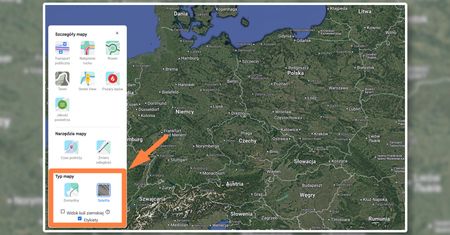 Widok kuli ziemskiej w Google Maps. Zobaczysz inne zdjęcia