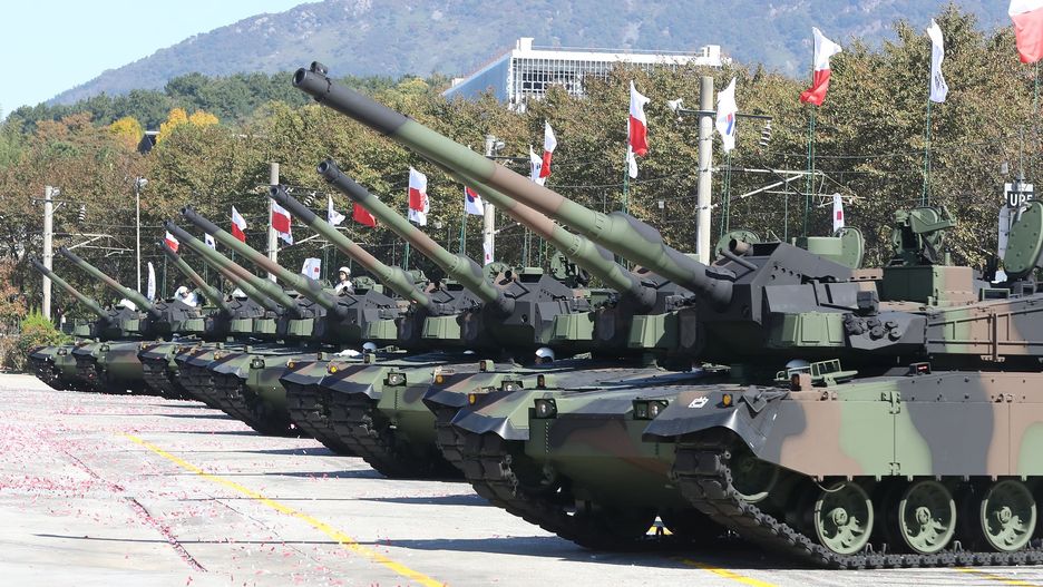 Do Polski zmierzają czołgi K2 i armatohaubice K9