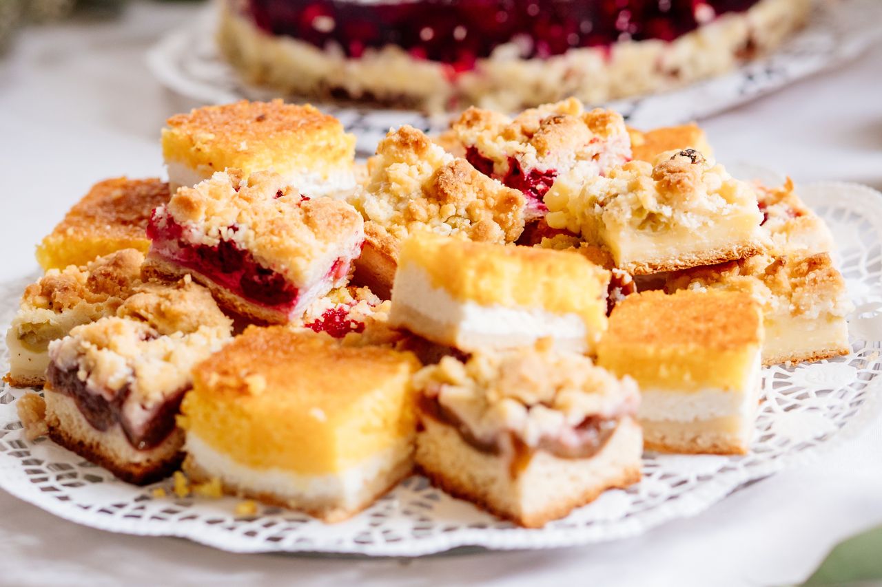 Ciasto drożdżowe streuselkuchen