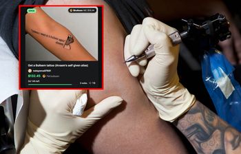 "Czarne lustro" w prawdziwym życiu? Pieniądze za tatuaż na czole