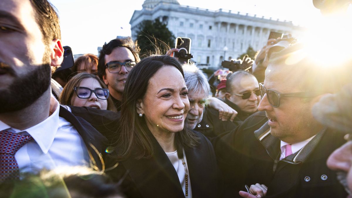 Trump zadowolony z gestu Machado. "To wspaniała kobieta"