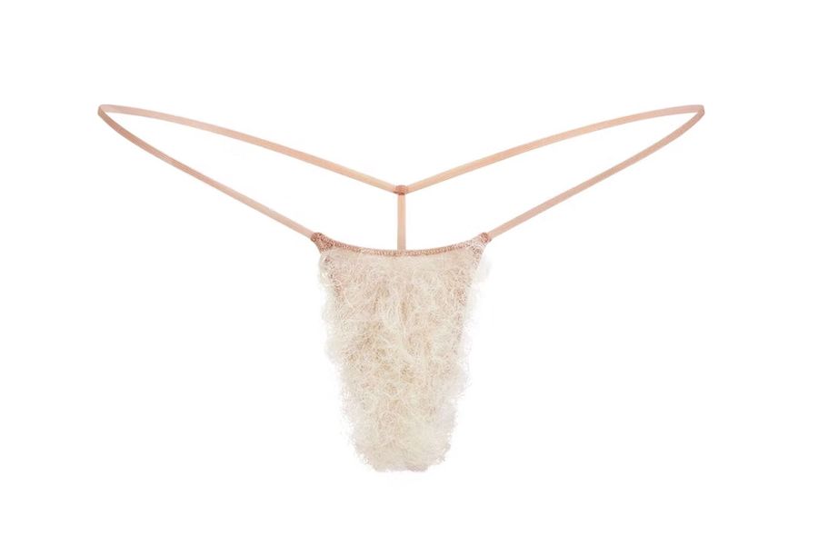 Najbardziej szokująca kolekcja bielizny Kim Kardashian? Inspiracją były włosy łonowe