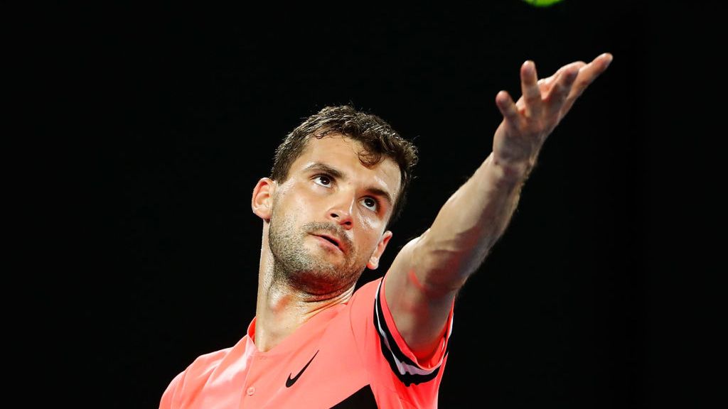 Getty Images / Michael Dodge / Na zdjęciu: Grigor Dimitrow