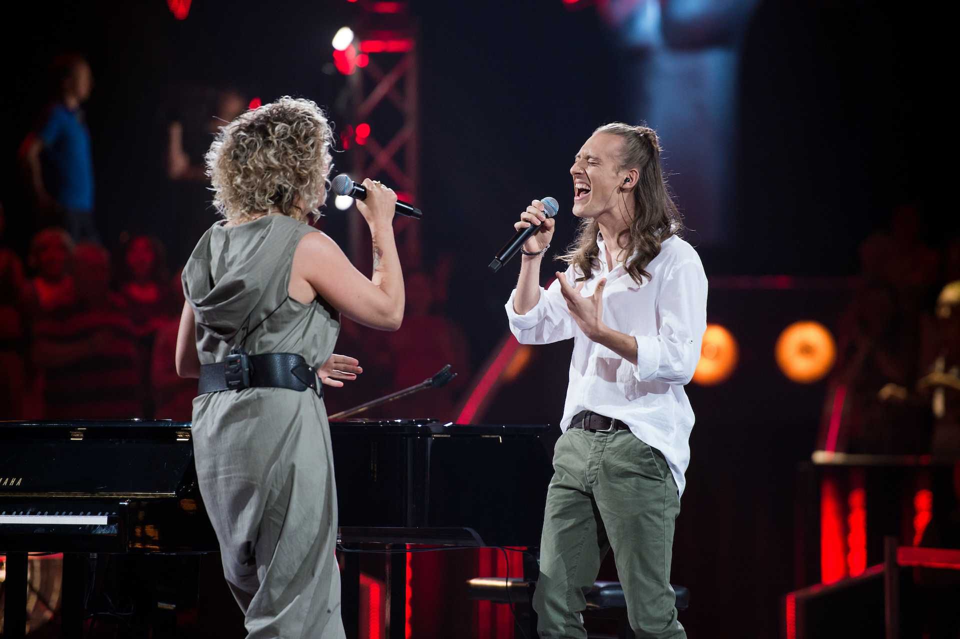 Voice of Poland X dziesiąta edycja - Kacper Fulek i Iwona Kmiecik