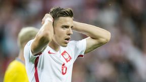 Koszmarny wieczór Bednarka. Już w 14. minucie obejrzał czerwoną kartkę (wideo)