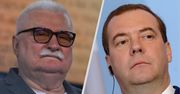 Słowa Wałęsy zabolały Rosjan. Wściekła reakcja Miedwiediewa
