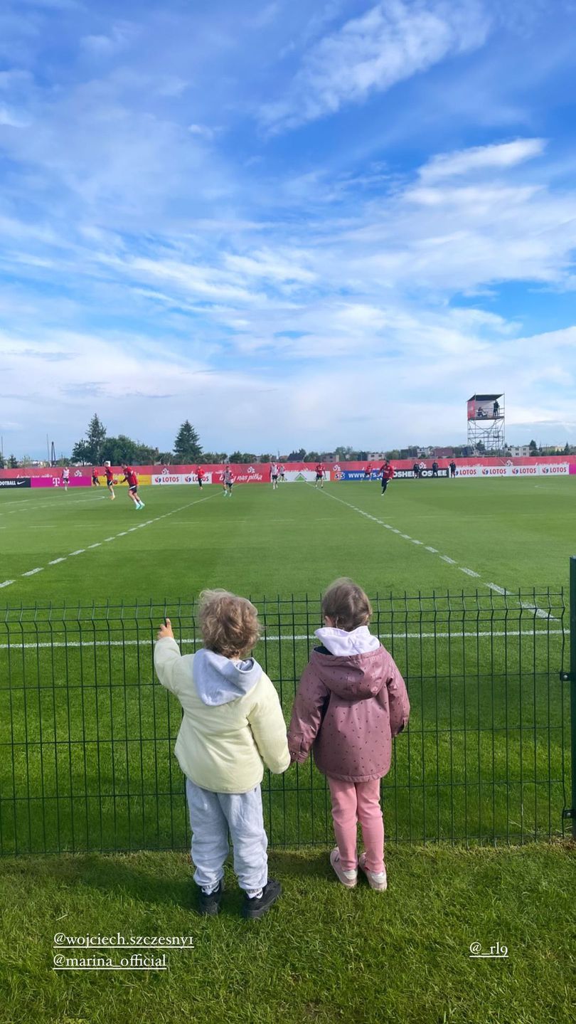Klara Lewandowska i Liam Szczęsny w Opalenicy