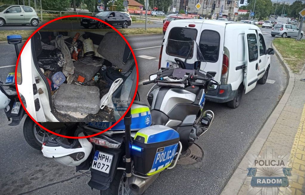 Tylko go zobaczyli i od razu kontrola. Policja nie miała wątpliwości