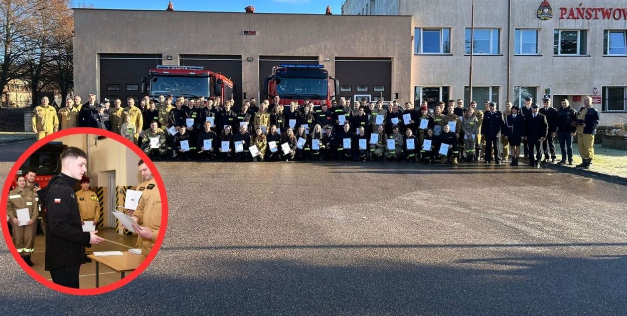 Bytów: Rośnie SIŁA OSP w regionie. 75 strażaków ukończyło trudne szkolenie