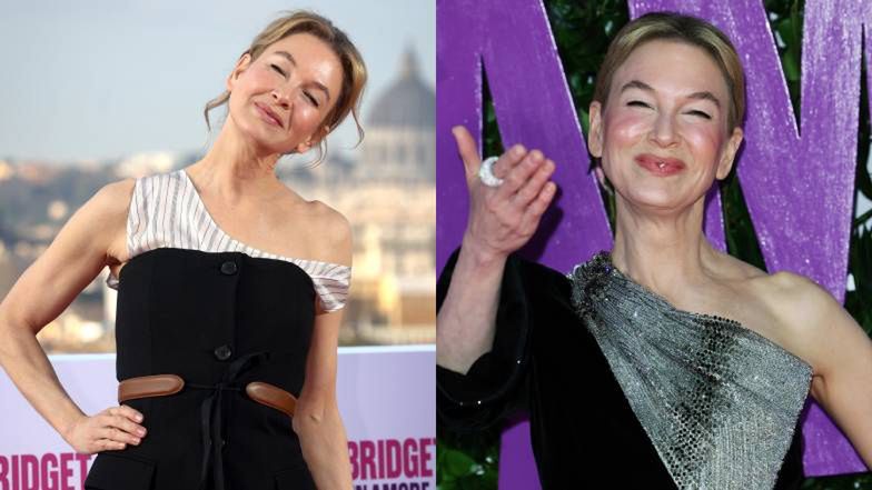 Renée Zellweger posyła szerokie uśmiechy na włoskiej premierze "Bridget Jones". Zaprezentowała się w dwóch kreacjach