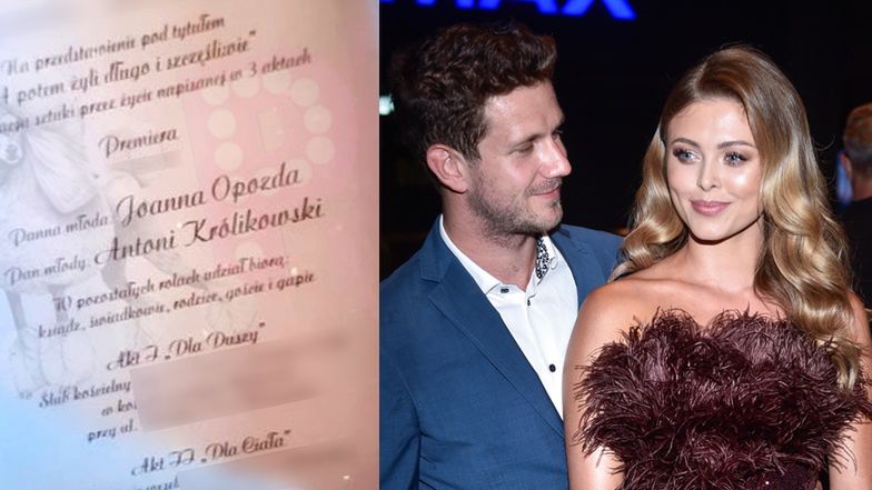 Joanna Opozda i Antek Królikowski 