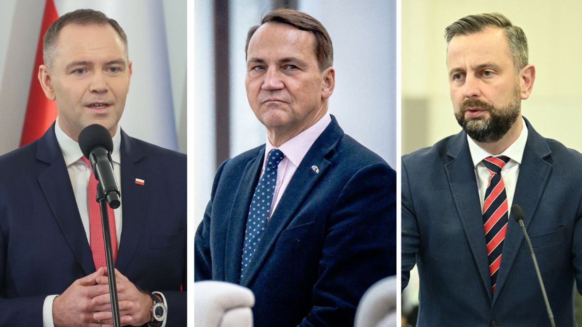 Karol Nawrocki, Radosław Sikorski, Władysław Kosiniak-Kamysz