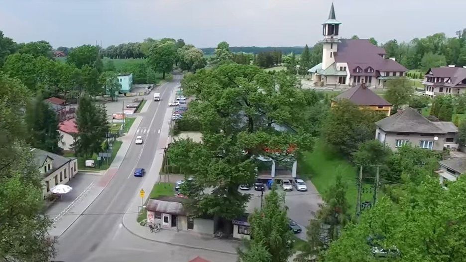 Główna ulica biegnąca przez Polankę Wielką będzie wkrótce remontowana.