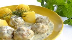 Pulpety w sosie koperkowym