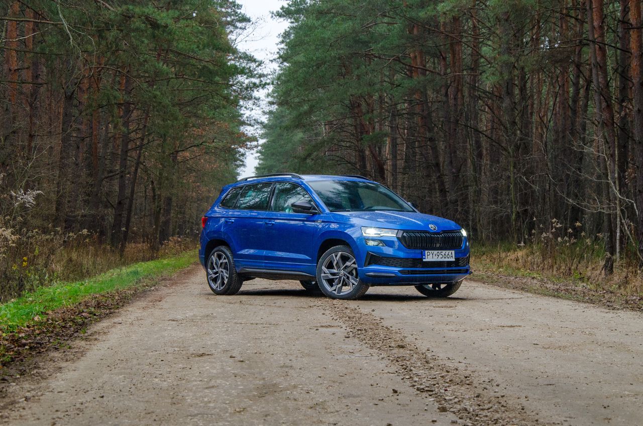 Test: Škoda Karoq Sportline 2.0 TSI AWD - zamknij oczy i pomyśl