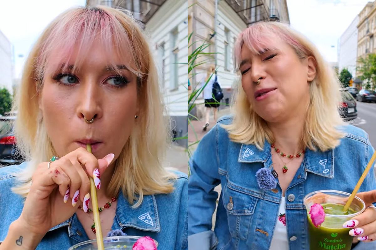 Agnieszce Grzelak nie smakowała matcha od Sandry Kubickiej