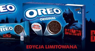 Mondelez we współpracy z Warner Bros wprowadza ciastka Oreo Batman