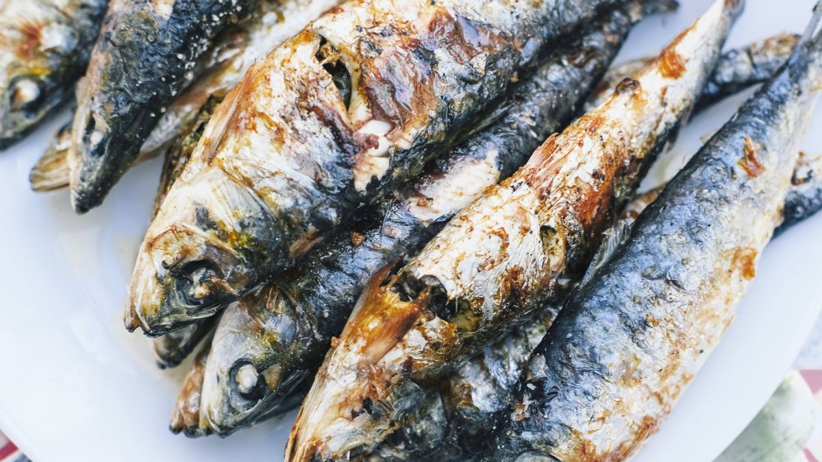 Sardynki grillowane