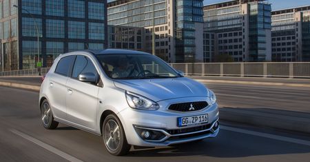 Mitsubishi Space Star (2016) po liftingu wjeżdża do Europy