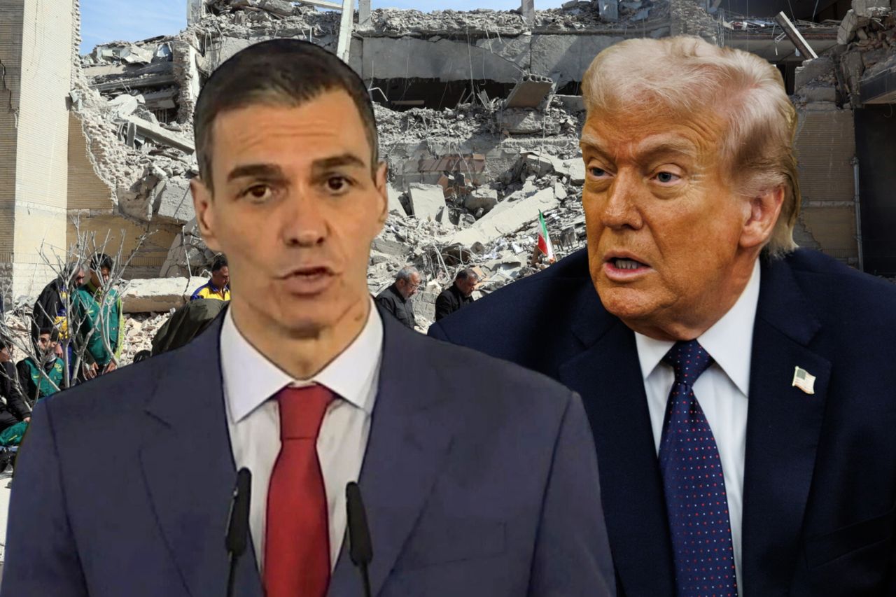 Premier Hiszpanii reaguje na groźby Trumpa. Nagrał film