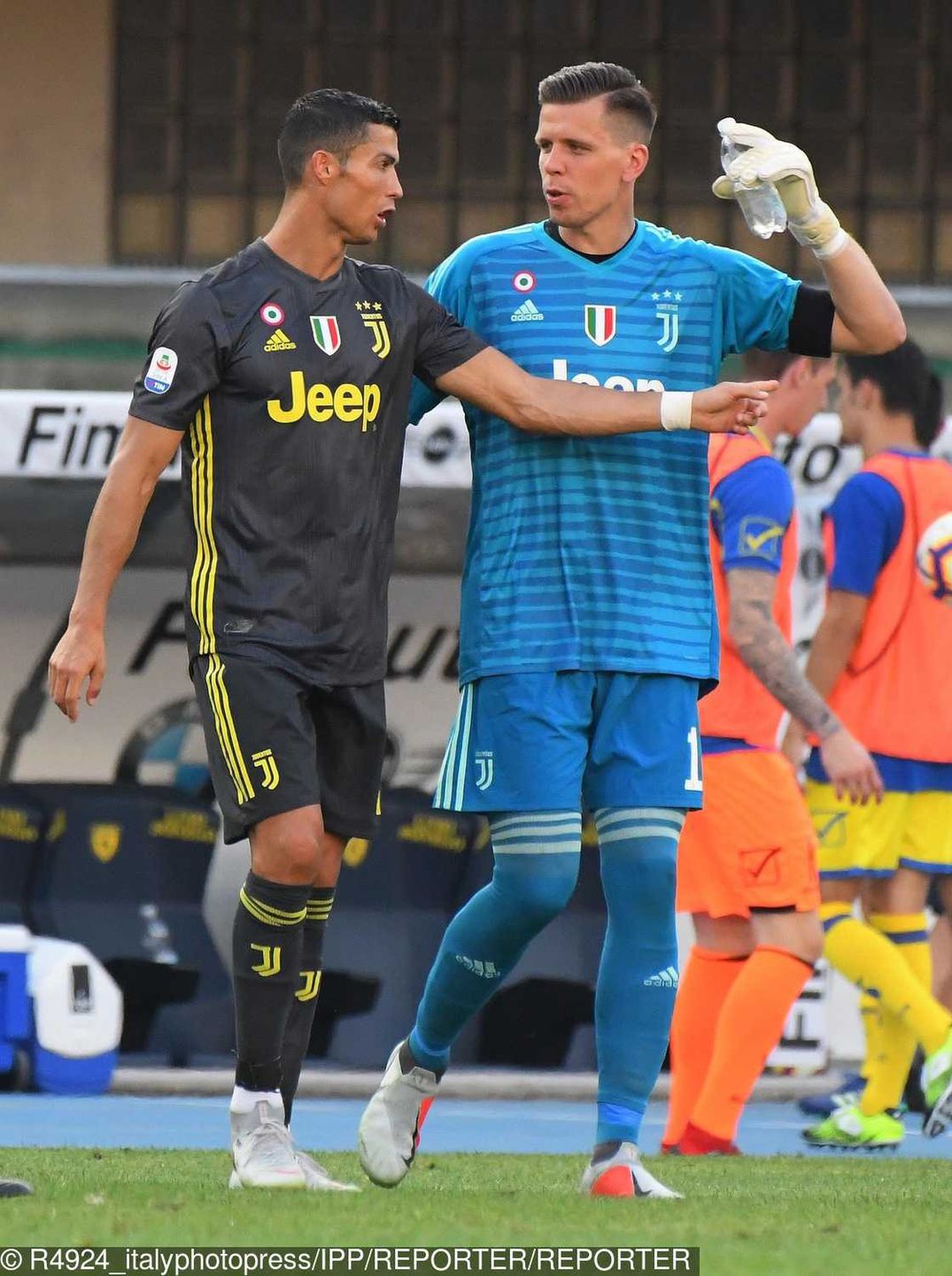 Cristiano Ronaldo nie chce grać z Wojciechem Szczęsnym