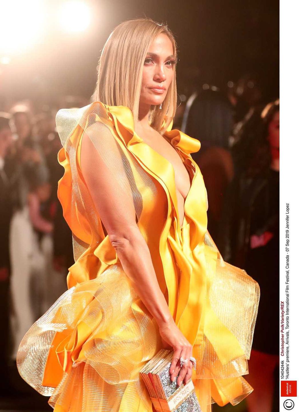 Jennifer Lopez na premierze Hustlers