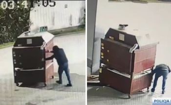 Zuchwała kradzież w Legnicy. Pokazano nagranie