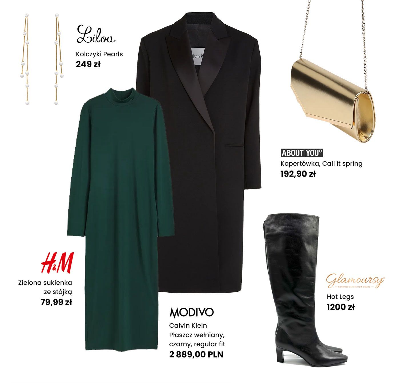 Elegancka stylizacja na jesień i zimę 
