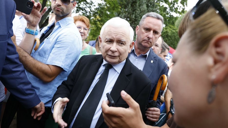 Spotkanie Jarosława Kaczyńskiego z wyborcami