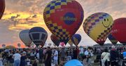 Leszno: Balonowe show na lotnisku. Leszczyńska Noc Balonowa