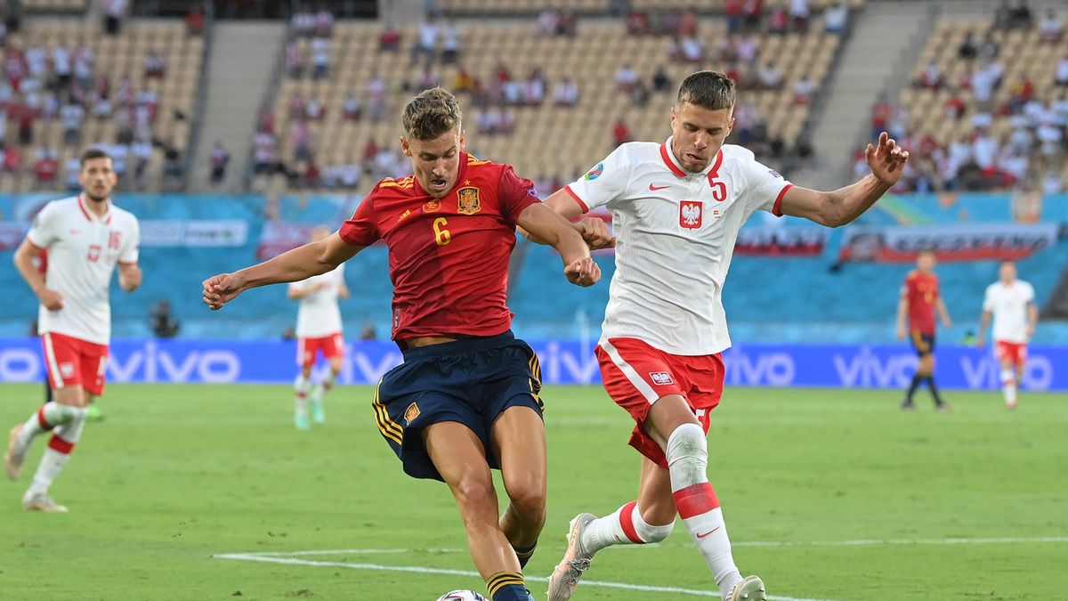 Getty Images / David Ramos / Na zdjęciu:  Marcos Llorente i Jan Bednarek