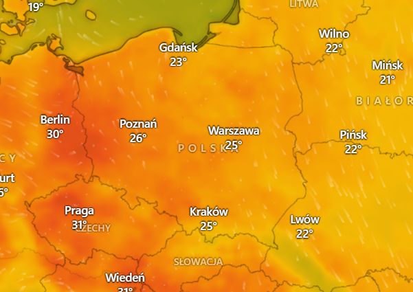 Prognoza na niedzielę