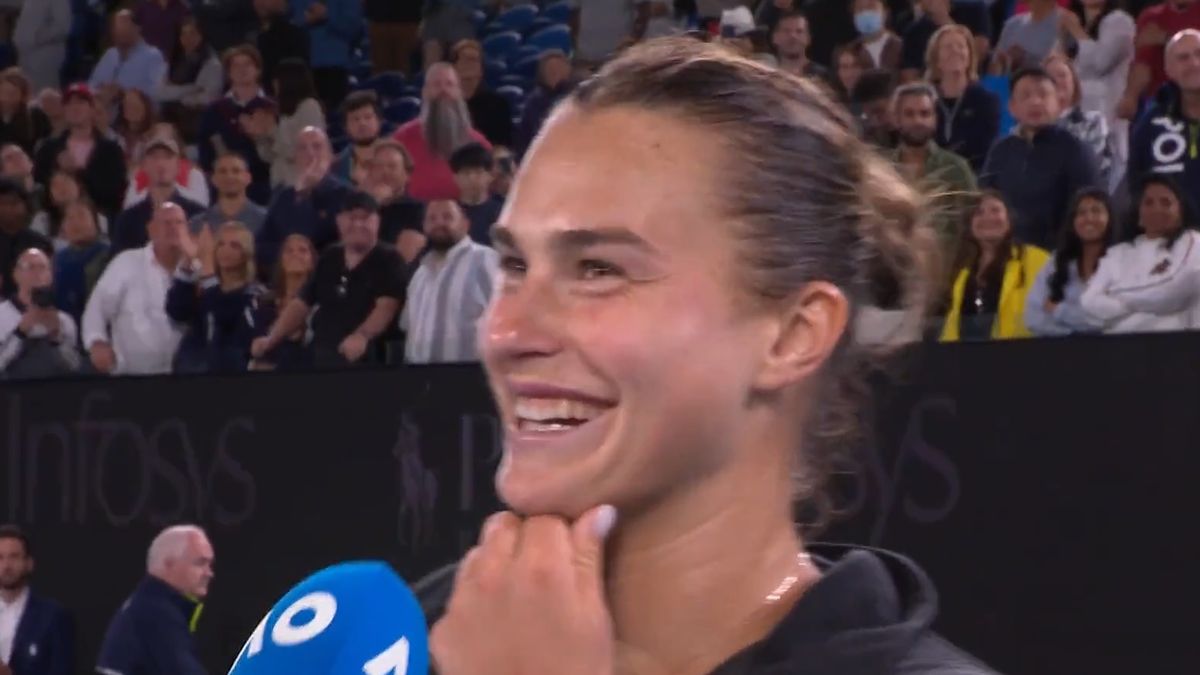 Zdjęcie okładkowe artykułu: Twitter / Eurosport / Na zdjęciu: Aryna Sabalenka