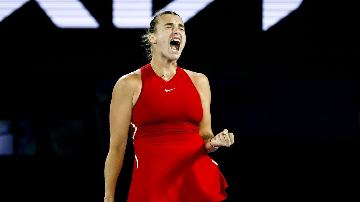 Aryna Sabalenka po zwycięstwie w finale Australian Open