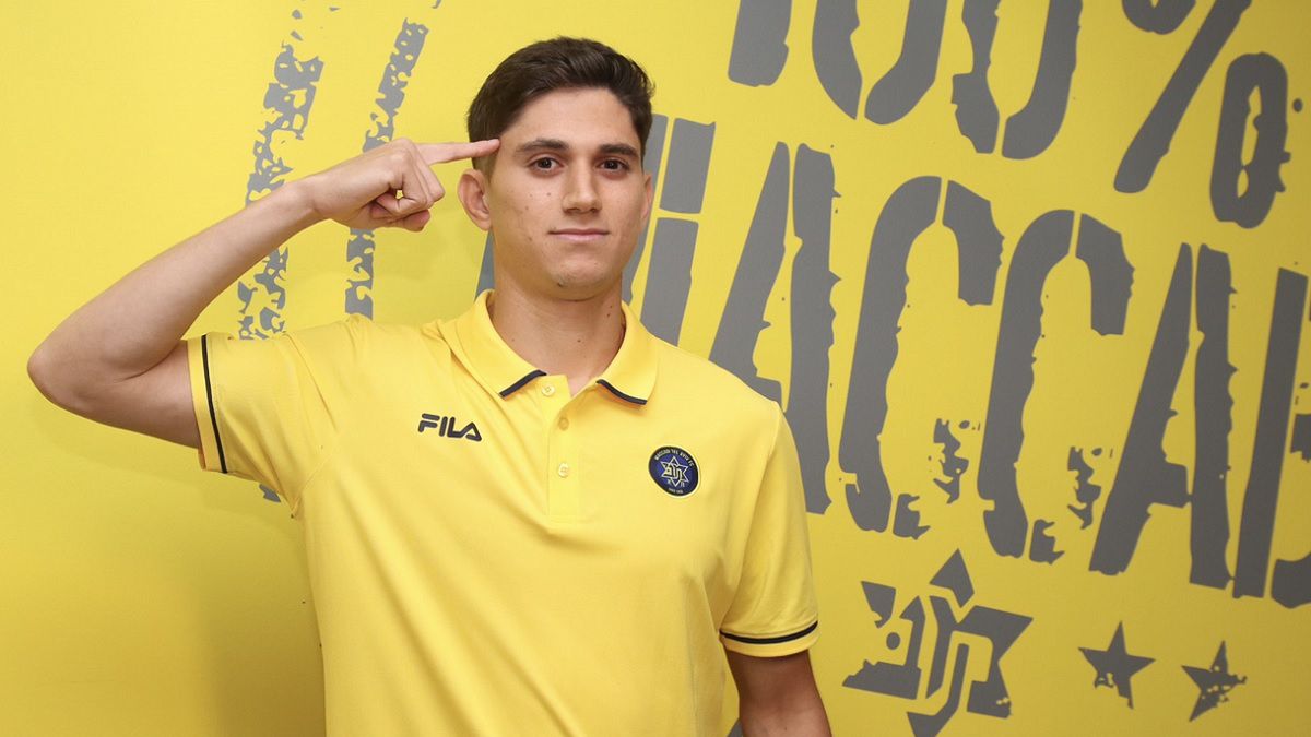 Materiały prasowe / Maccabi Tel Awiw / Na zdjęciu: Ben Lederman