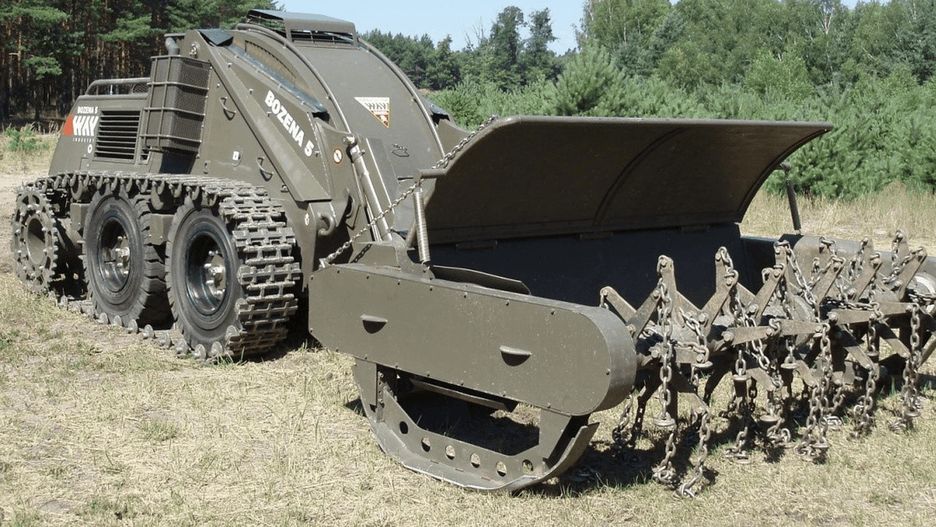 Słowacki system rozminowywania Bożena-5.