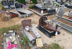 Góra. Zniszczył kilkadziesiąt nagrobków. 34-latek w rękach policji