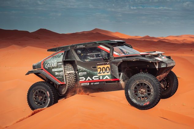 Dacia Sandrider w akcji