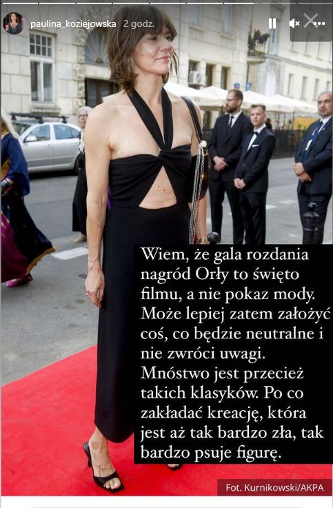Paulina Koziejowska o stylizacji Małgorzaty Szumowskiej