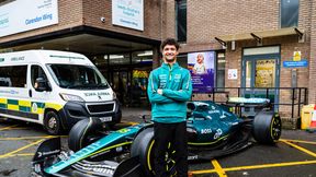 Zrobili pit-stop przed szpitalem. Nietypowa akcja zespołu F1