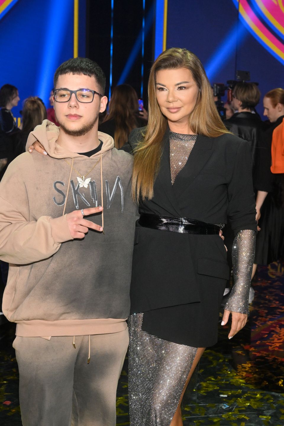Edyta Górniak z Allanem, fot. AKPA