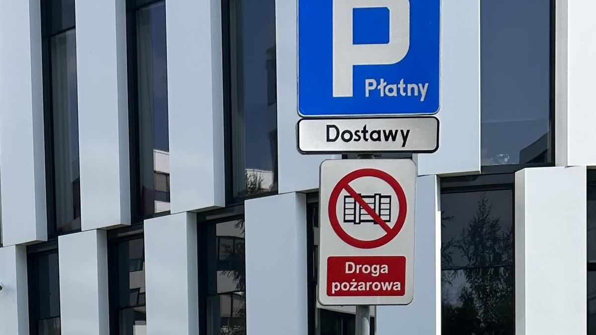 Droga pożarowa to nie znak, lecz tabliczka informacyjna