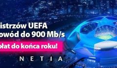 Netia w promocji z darmowymi transmisjami Ligii Mistrzów do końca roku