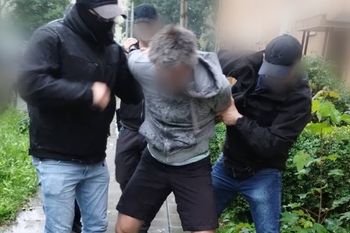 Zabójstwo Izy Strzałkowskiej. Michał S. wziął udział w dwugodzinnej wizji lokalnej