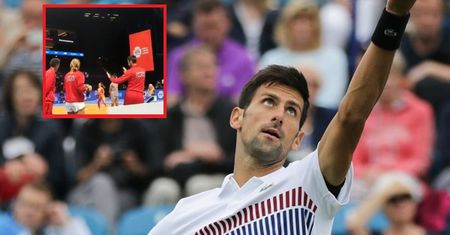 Novak Djoković dał się porwać. W Dubaju pokazał drugą twarz