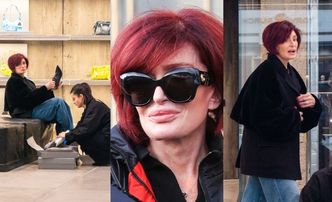 70-letnia Sharon Osbourne oddaje się shoppingowi w butiku Balenciagi. Widać, że przystopowała z ingerowaniem w urodę? (ZDJĘCIA)