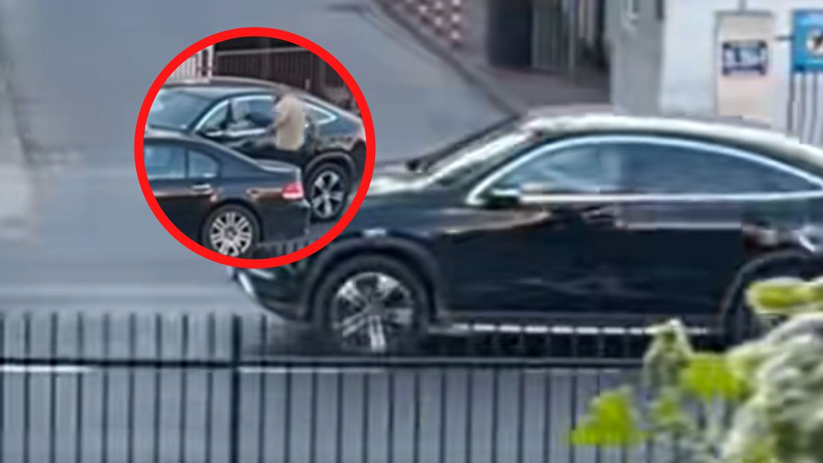 Szokujące nagranie z Warszawy.