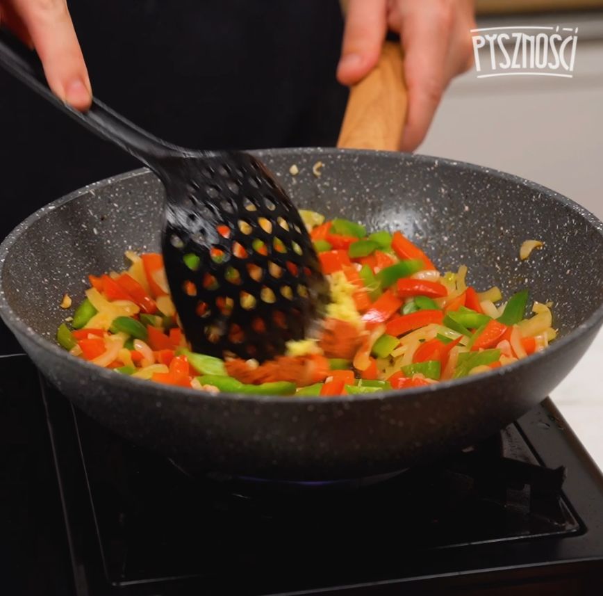 Vegetables with curry paste