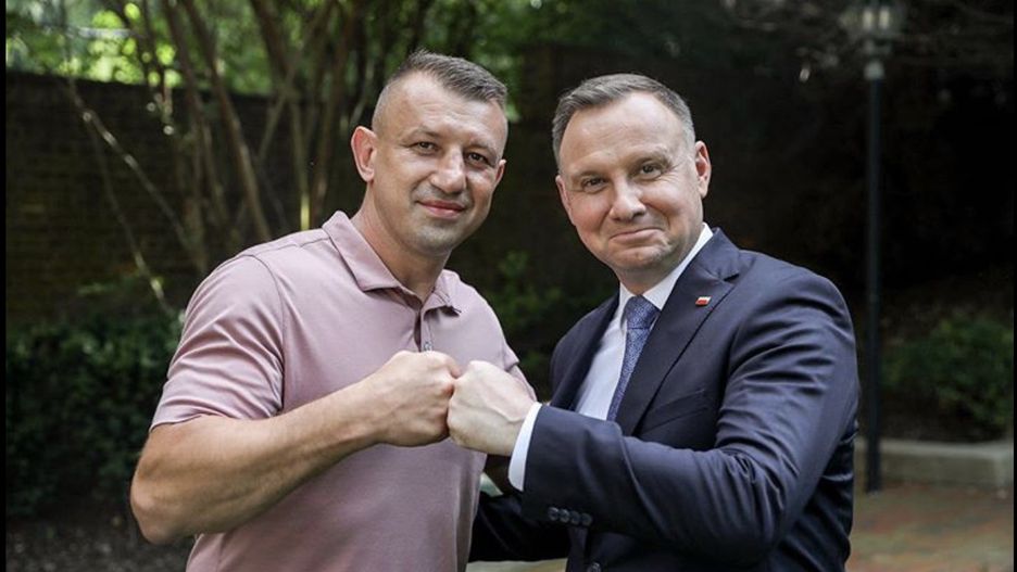 Tomasz Adamek zadeklarował, że zagłosuje na Andrzeja Dudę